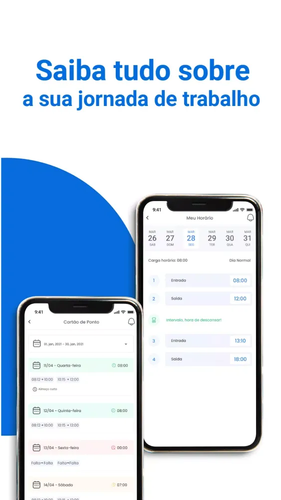 Meu Controle de Ponto 3.0 Screenshots