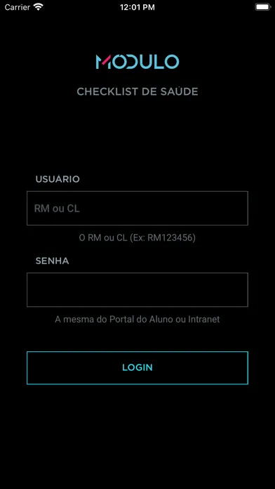 Módulo - Checklist de Saúde應用截圖