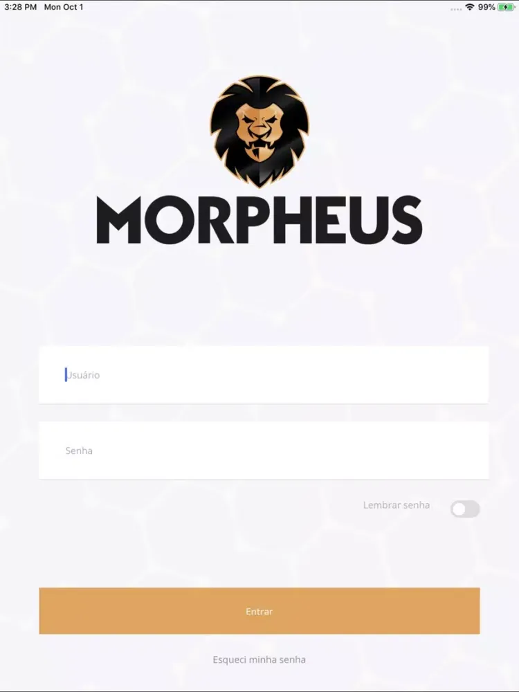 Tangkapan layar Morpheus Seg iPad 