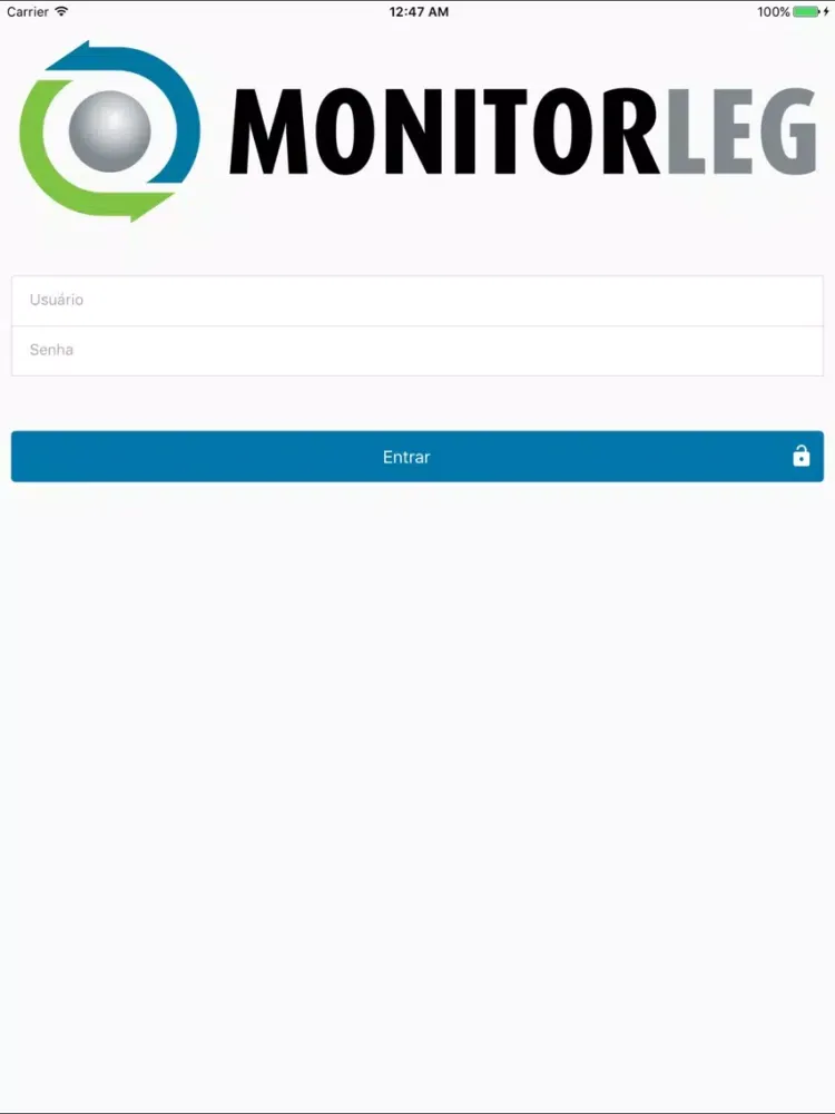 MonitorApp iPad  スクリーンショット