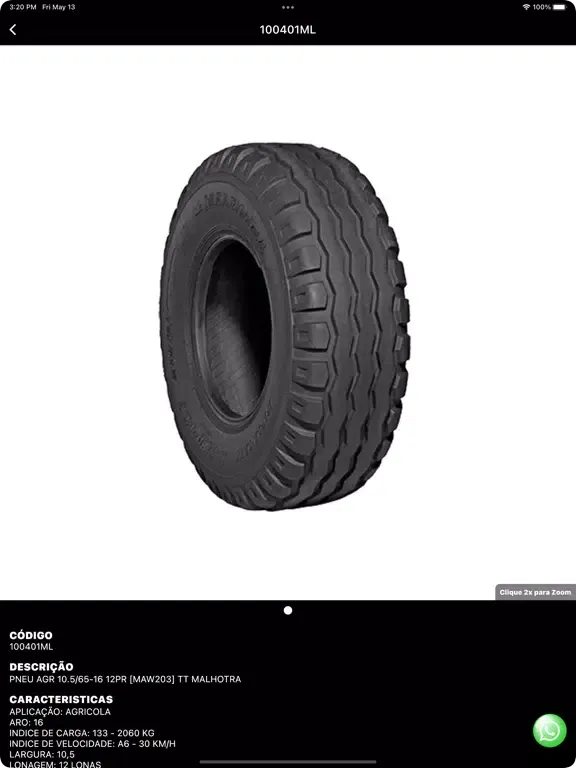 Big Tires App iPad  স্ক্রিনশট
