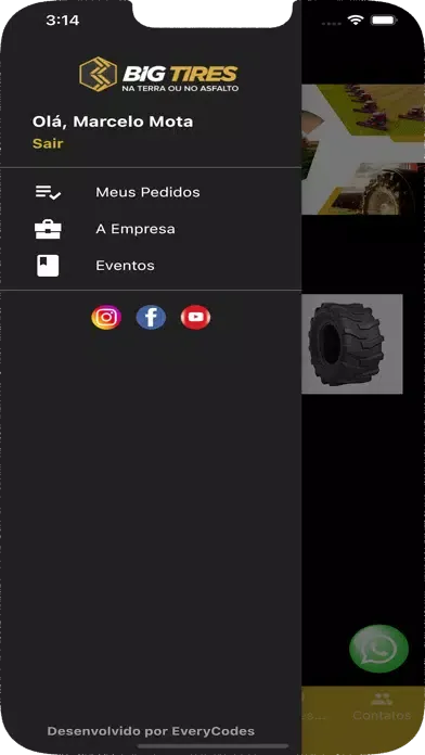 Big Tires App স্ক্রিনশট
