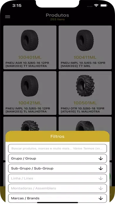 Big Tires App স্ক্রিনশট