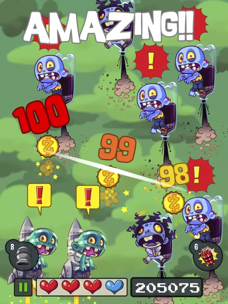 Bounty Hunter vs Zombie: The Intergalactic Undead Wars iPad  سکرین شاٹس