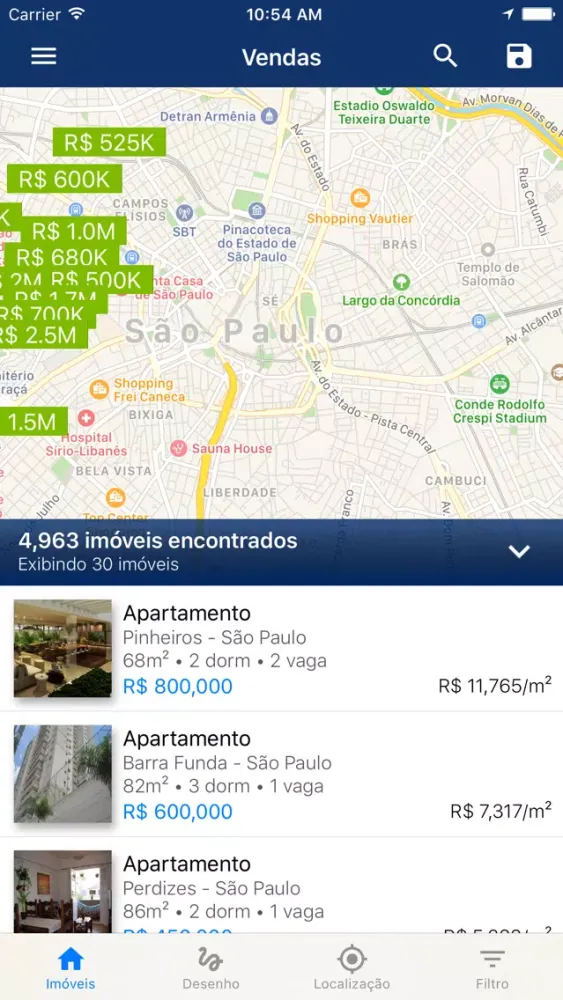 Capturas de pantalla de Brasil Brokers Imóveis
