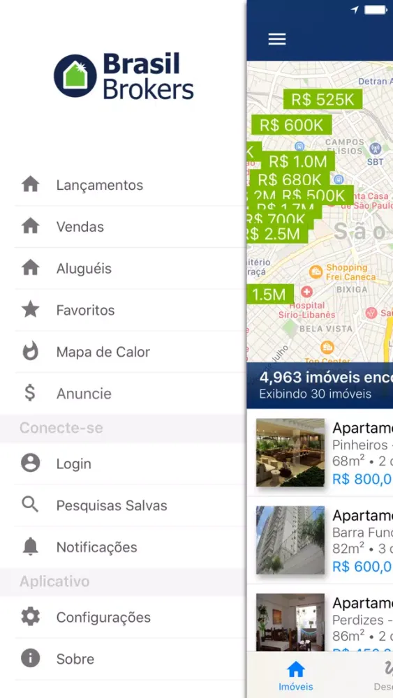 Capturas de pantalla de Brasil Brokers Imóveis