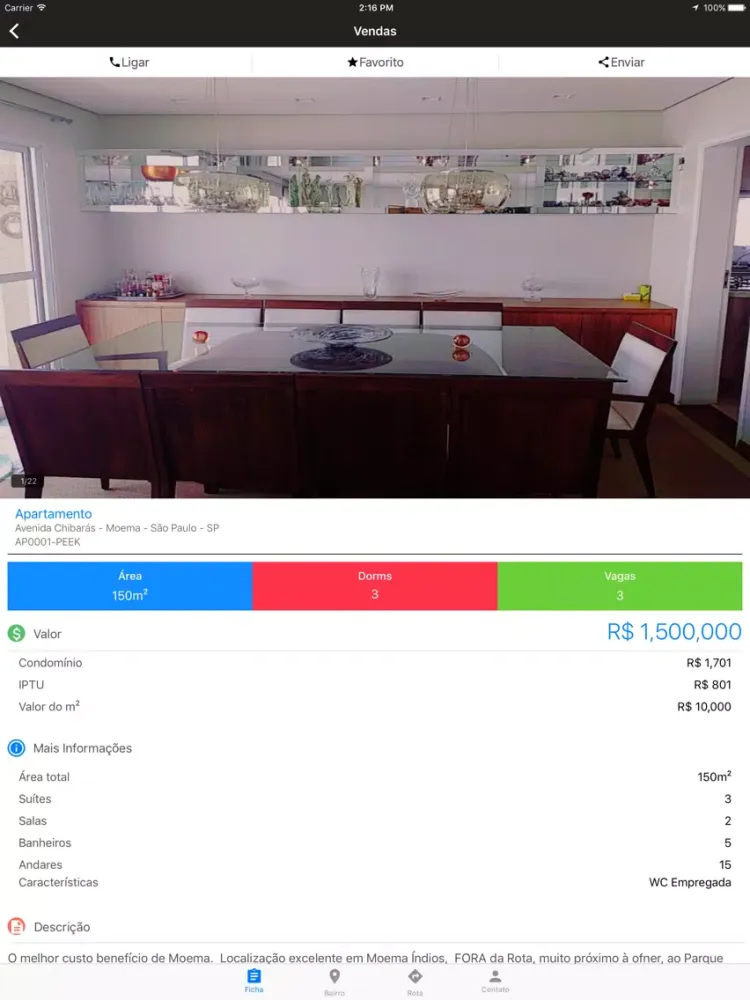 Capturas de pantalla de P&D Negócios Imobiliários iPad 