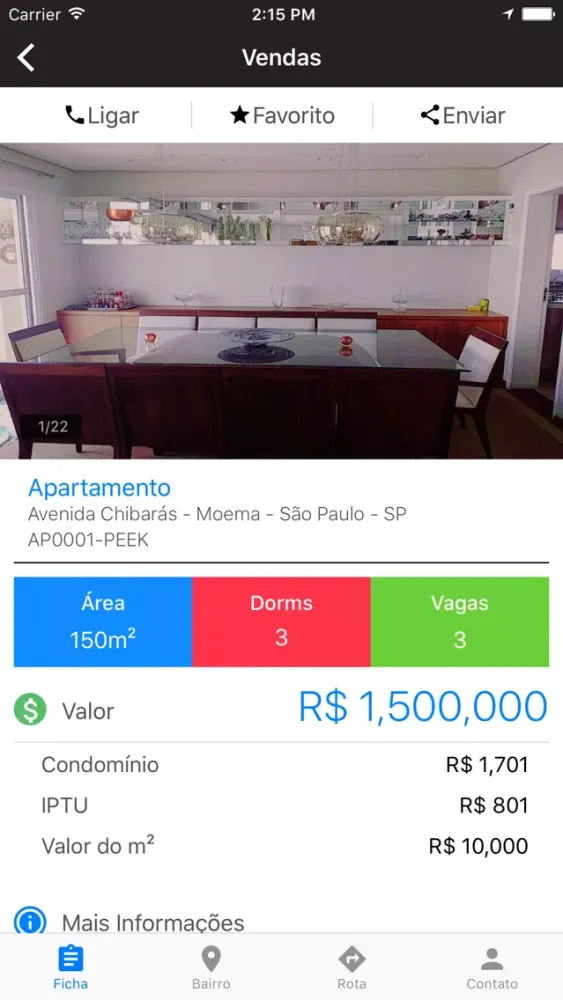 Capturas de pantalla de P&D Negócios Imobiliários
