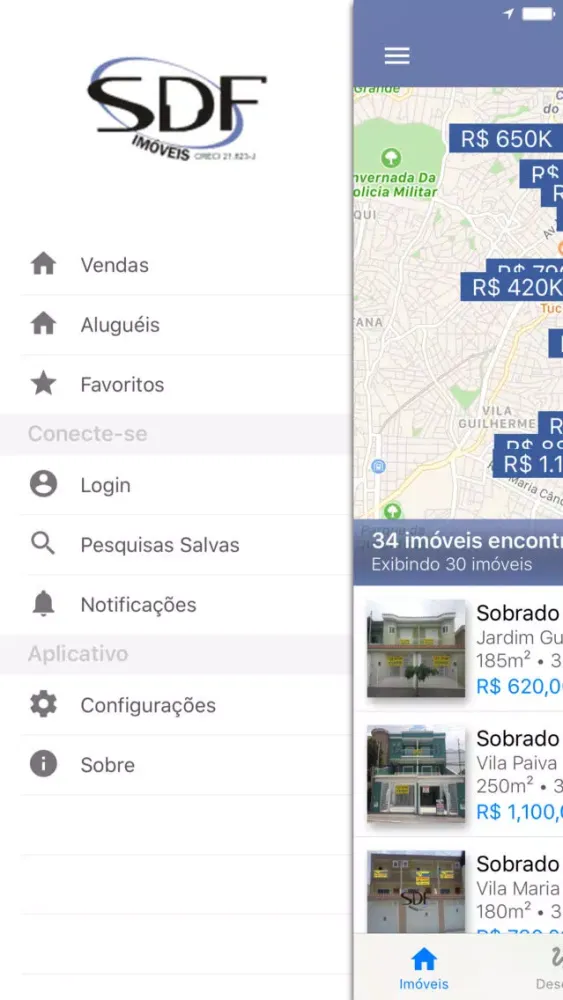 SDF Imóveis Screenshots