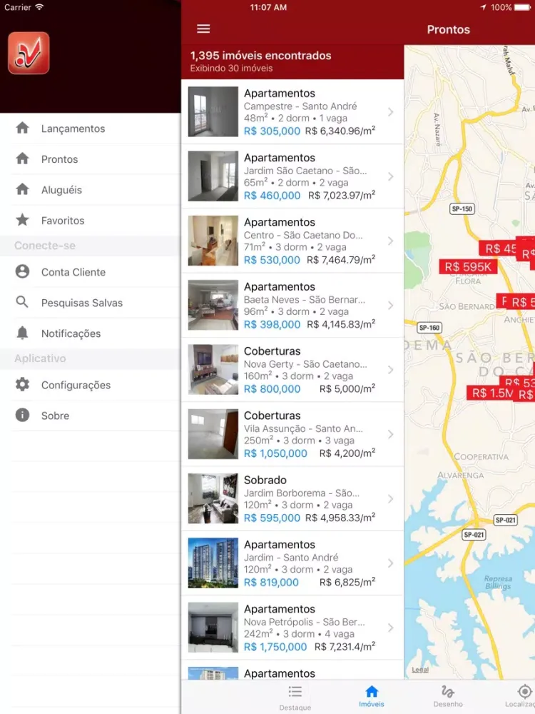 Viana Imóveis iPad  스크린샷