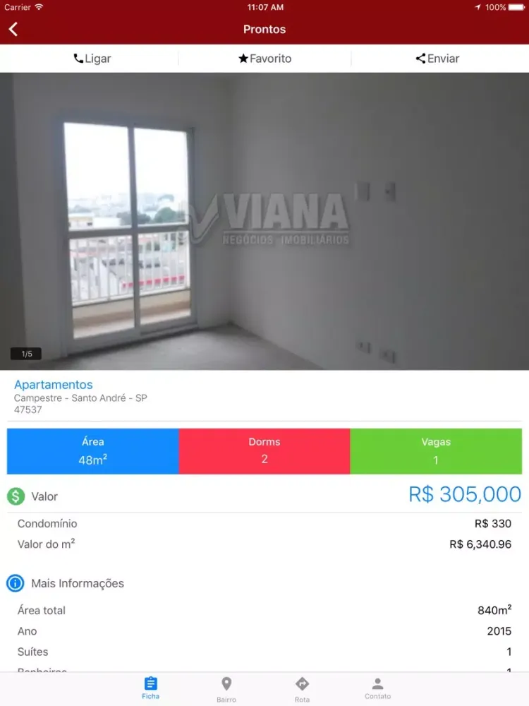 Viana Imóveis iPad  스크린샷