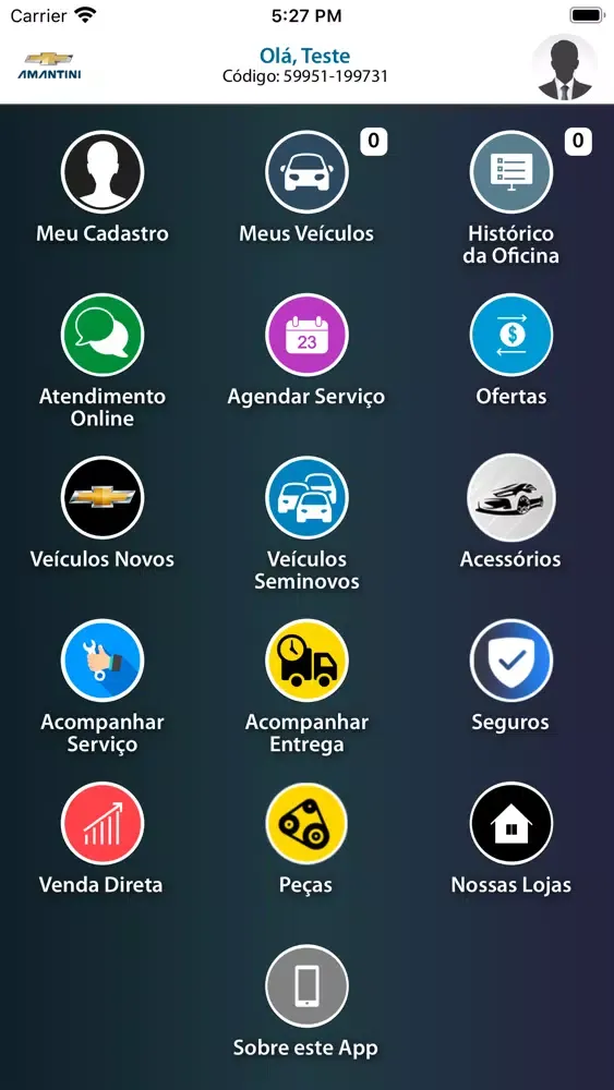 Amantini Chevrolet Screenshots