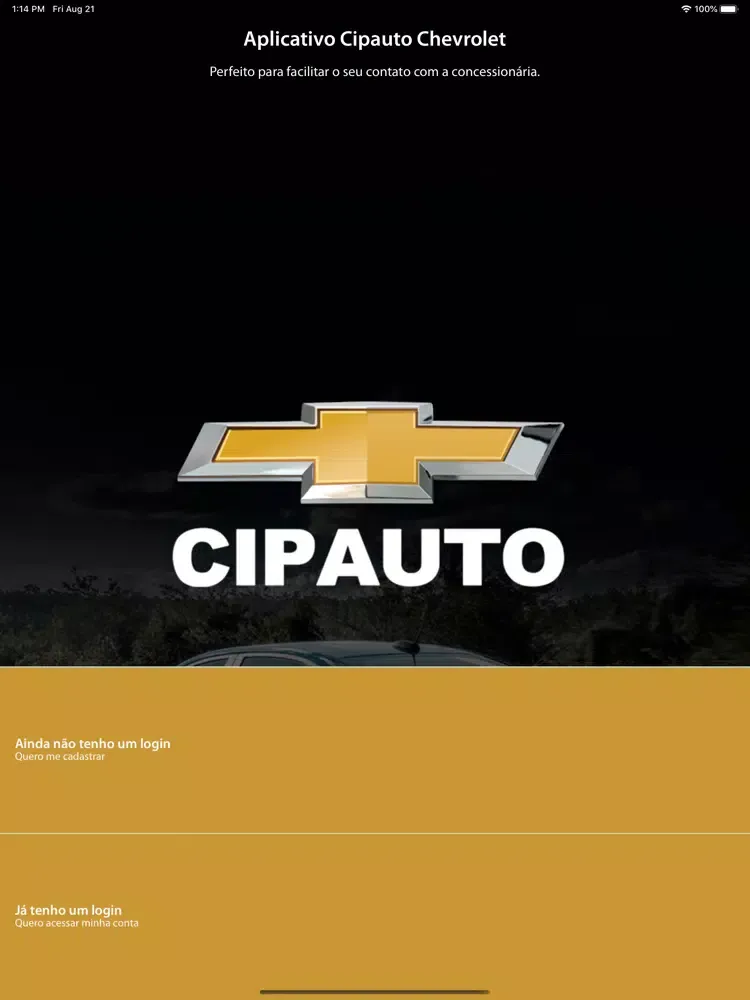 Cipauto Chevrolet iPad  Screenshots