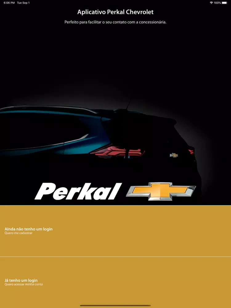 Perkal Chevrolet iPad  स्क्रीनशॉट