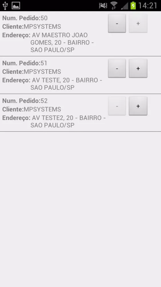 Capturas de tela do Flamboiã Pedido Abatido - Cpm