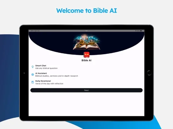 Bible A.I. iPad  Screenshots