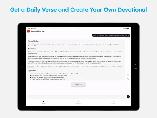 Bible A.I. iPad  Screenshots