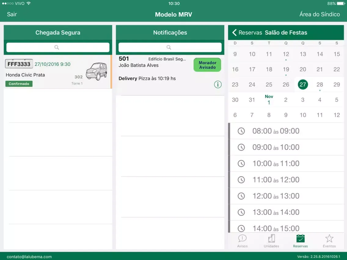 Скриншоты Viver MRV ADM iPad 
