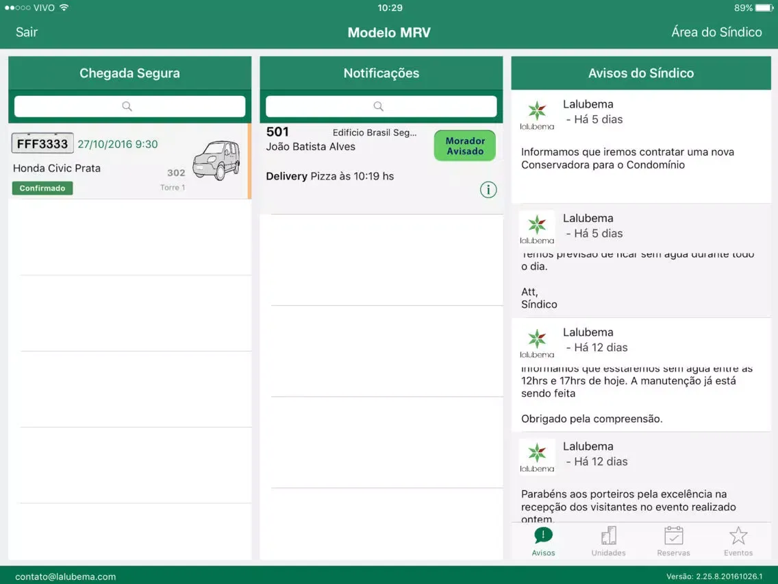 Скриншоты Viver MRV ADM iPad 