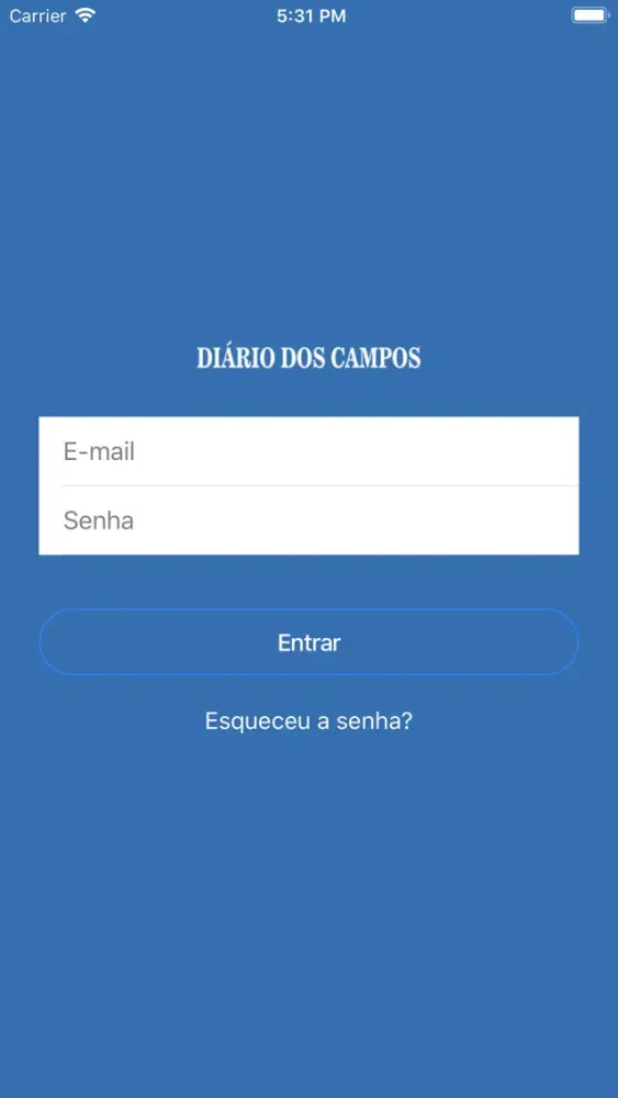 Скриншоты Diário dos Campos