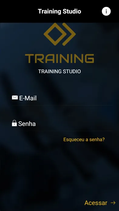 Capturas de tela do Training Studio