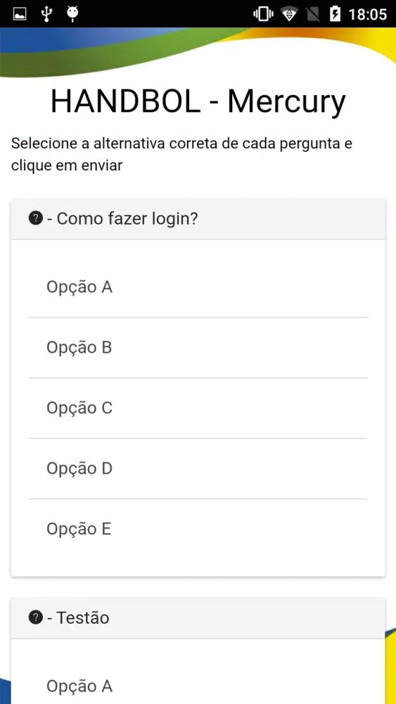 MultiQuiz Convenção Screenshots