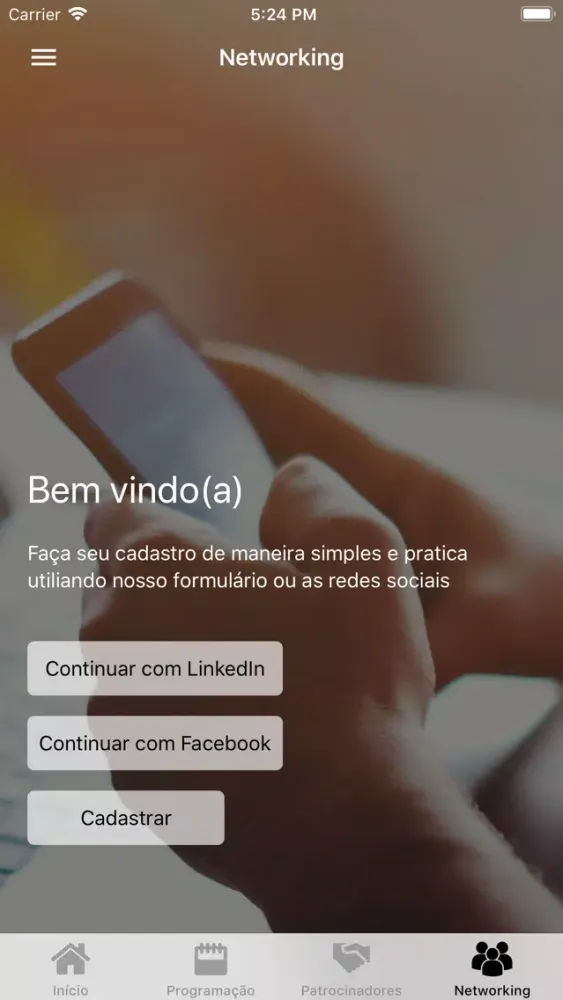 Capturas de tela do Todos Juntos Contra o Câncer