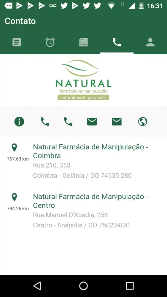 Natural Farmácia Screenshots