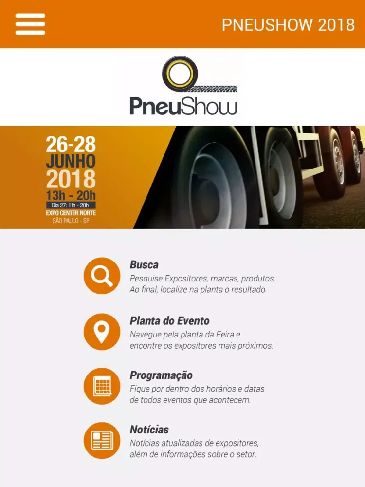 Captures d'écran de PNEUSHOW 2018 iPad 