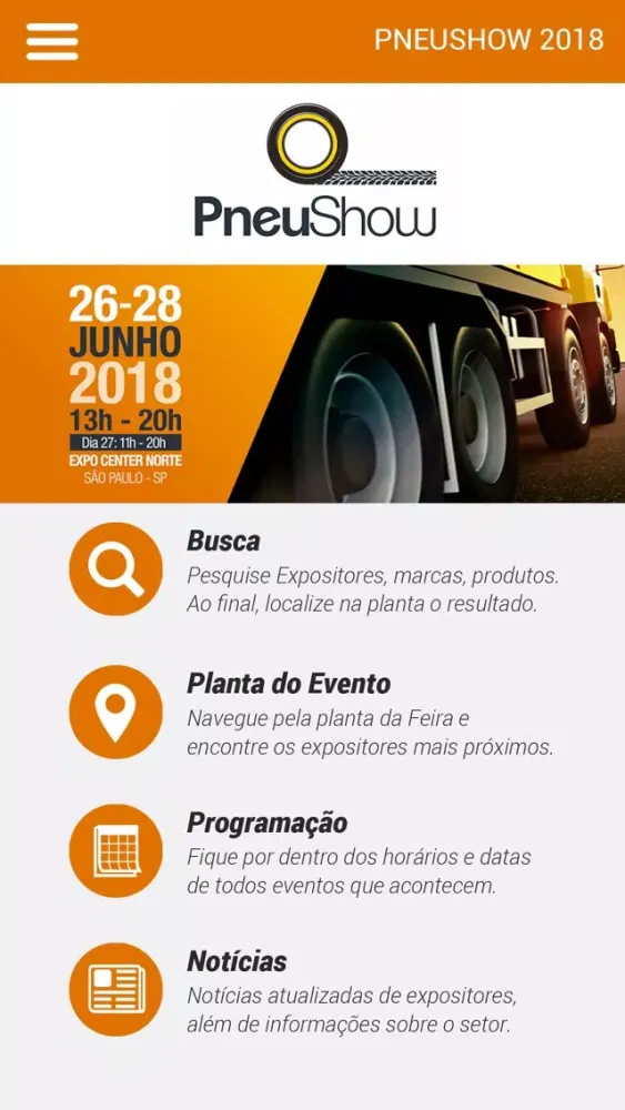 Captures d'écran de PNEUSHOW 2018