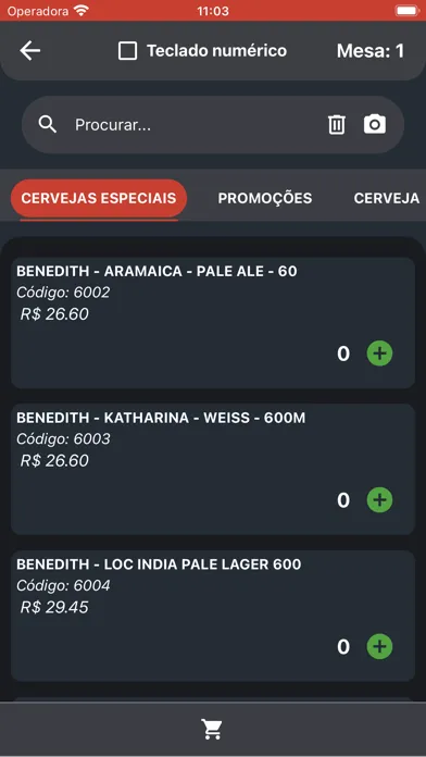 Comanda Garçom Yunes Phone应用截图
