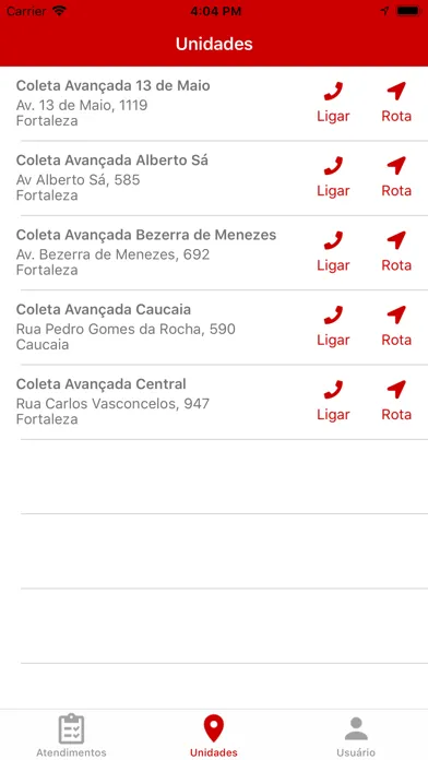 Capturas de pantalla de Laboratório Clementino Fraga