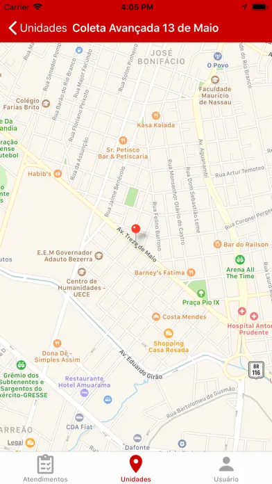 Capturas de pantalla de Laboratório Clementino Fraga