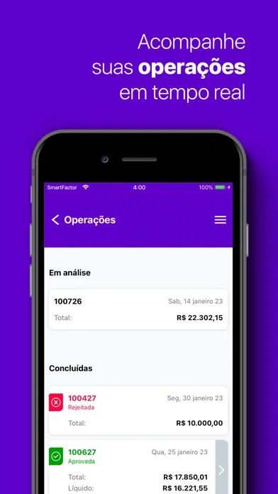 Ảnh chụp màn hình của SmartFIDC