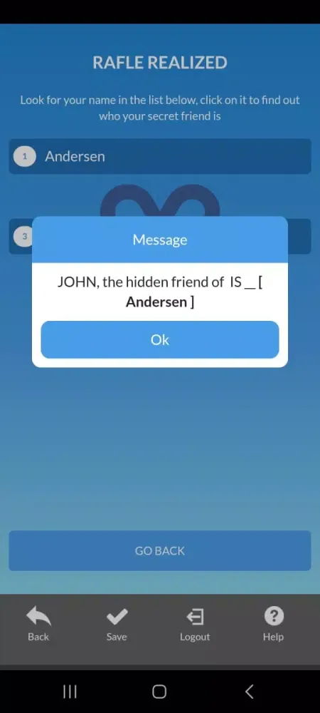 Secret santa draw Screenshots