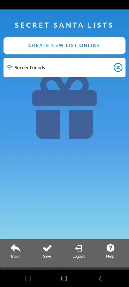 Secret santa draw Screenshots