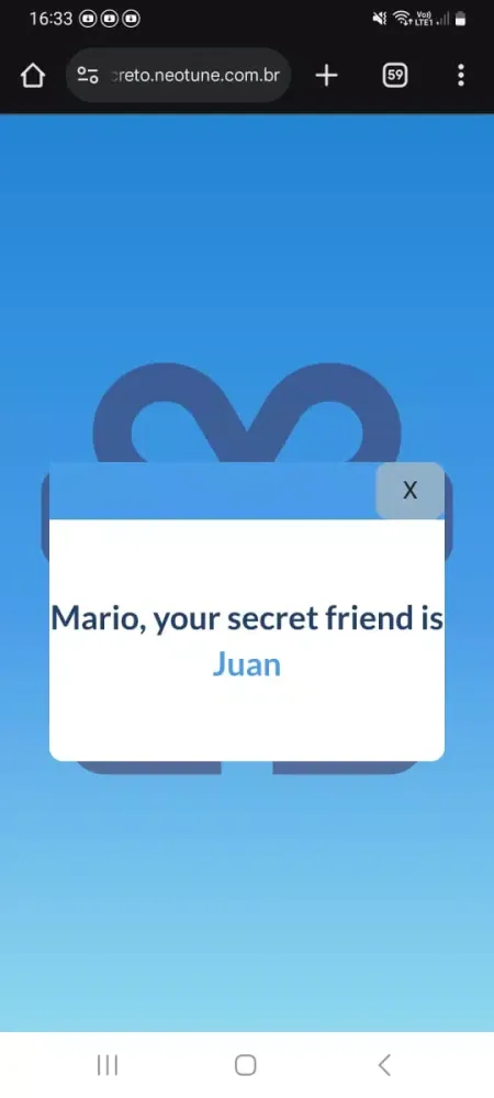 Secret santa draw Screenshots