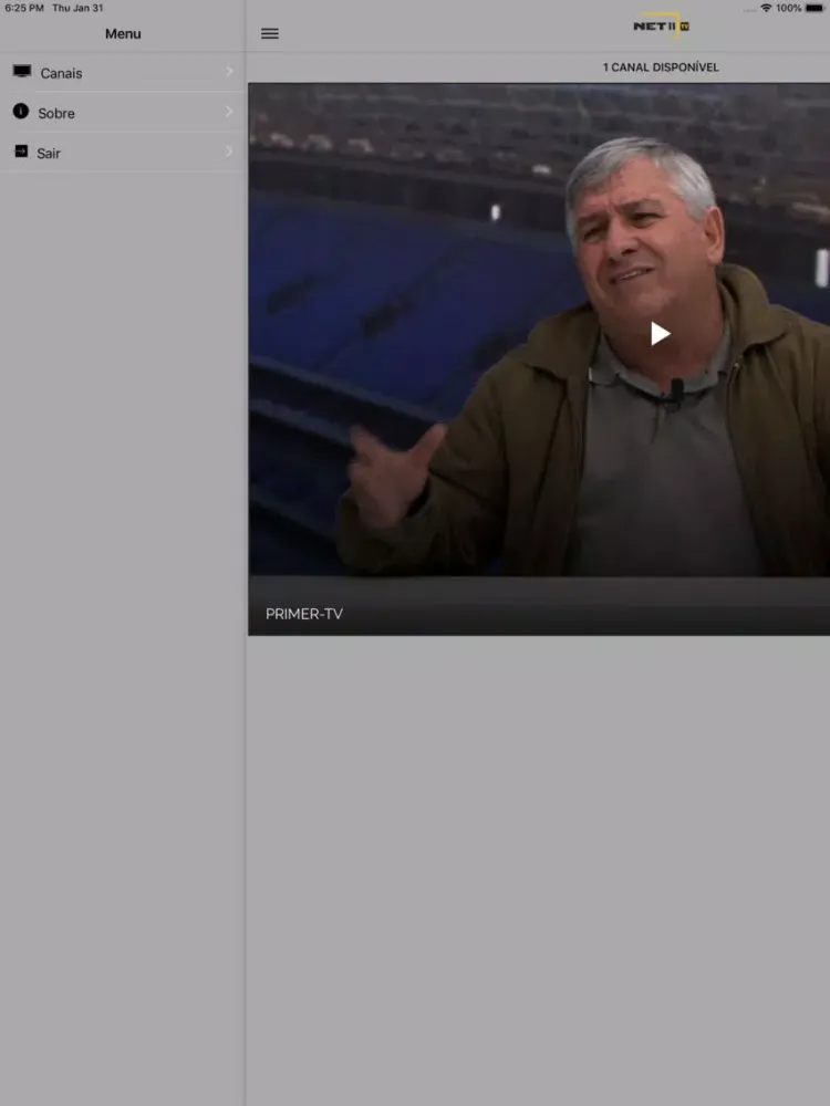 Zrzuty ekranu Net11 Play iPad 