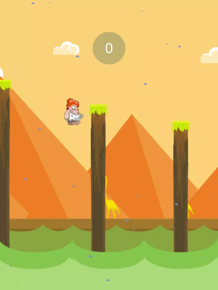 Spring Dino Jump iPad  스크린샷