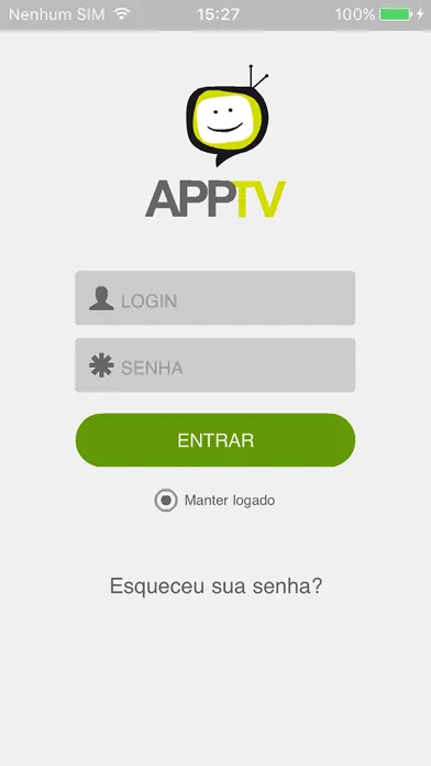 Tangkapan layar AppTV