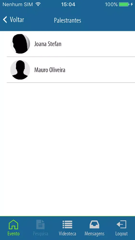 Captures d'écran de Integra Eventos