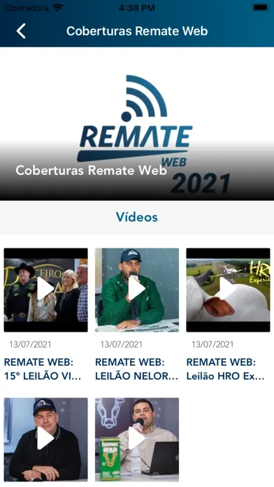 Screenshot di Remate Web