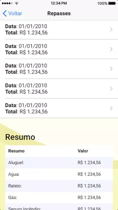 SIG Proprietário স্ক্রিনশট