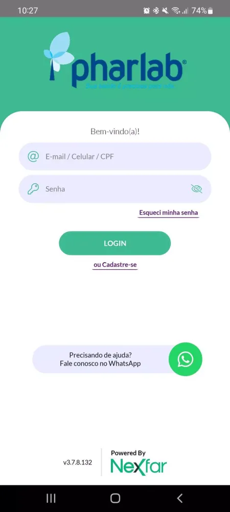Capturas de tela do Vendaspharlab