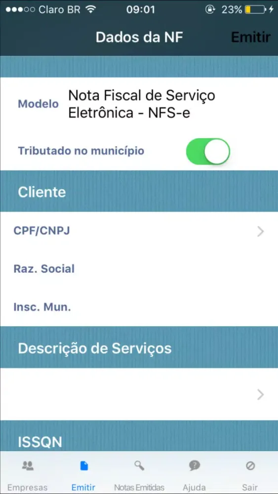 Zrzuty ekranu NFS-e APP