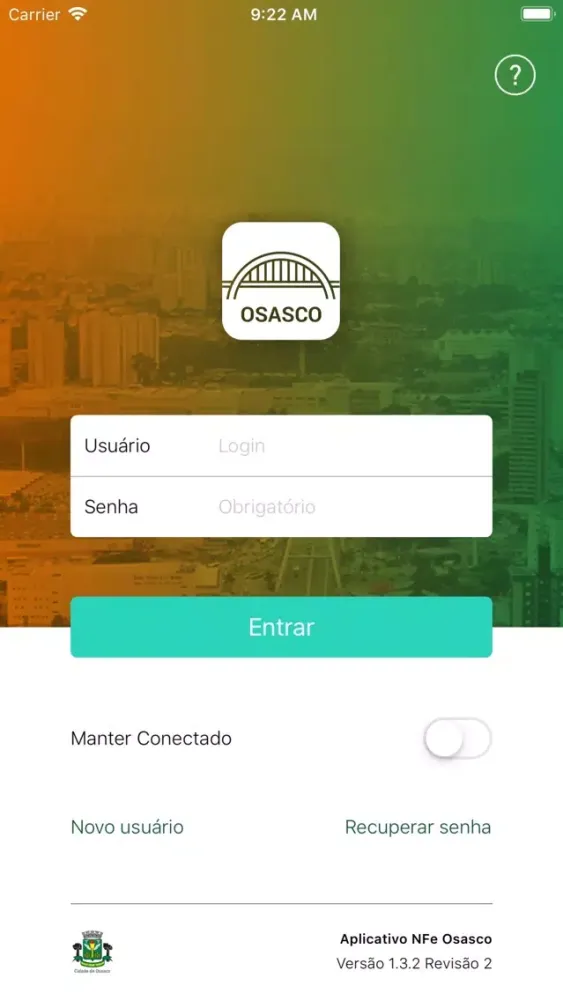 NFe Osasco Ekran Görüntüleri