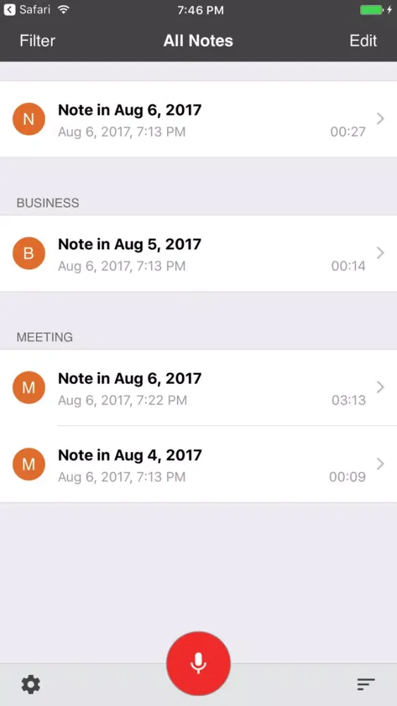 Capturas de pantalla de Take Notes - Audio and Synchronized Notes