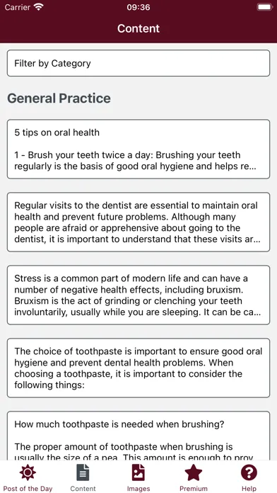 Captures d'écran de Posts for Dentists