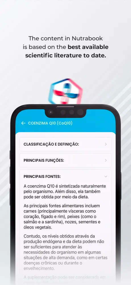 Nutrabook Screenshots