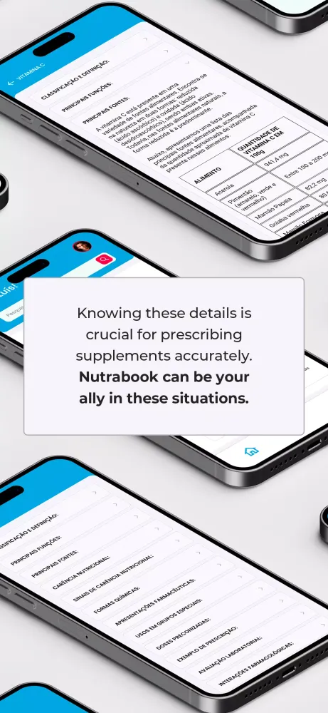 Nutrabook Screenshots